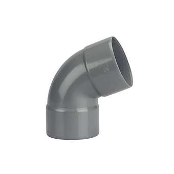 PVC Coude FF 67DEG30 80 GN|Wavin-WAV3026058