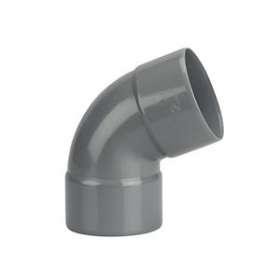 PVC Coude FF 67DEG30 80 GN|Wavin-WAV3026058