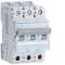 Disjoncteur 3P 6-10kA courbe C - 6A 3 modules|Hager-HAGNFN306