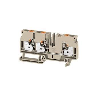 Blocs de jonction traversant - raccordement PUSH IN|Weidmuller-WEI1991820000