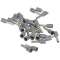 Embouts de câblage à collerette iso Starfix - conducteurs section 2,5mm² - gris|Legrand-LEG037766