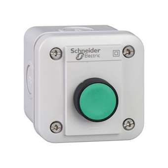 Harmony XALE - boîte à boutons - BP vert 1F|Schneider Electric-SCHXALE1011