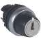 Bouton tournant non lum clé N°455 IP69 Osmoz composable - 2 positions fixes 90DE|Legrand-LEG023953