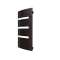 Radiateur sèche-serviettes Sensium 1750W noir mât droite
