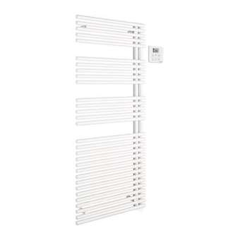 Cala Asymétrique EL droite, cde RF, Blanc RAL 9016, 750W, H 1466 mm / L 496 mm|Acova-ACATLNR07550GF