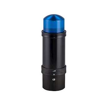 Harmony XVB - balise complète - flash 5J - bleu - 24Vca/cc - IP65|Schneider Electric-SCHXVBL6B6