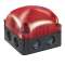 FlexSQUARE - Série 853 - Feu EVS - 115-230VAC - Rouge - Montage à plat/mural|-WRM85312060