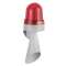 Combiné Feu fixe & trompe 108dB - Série 434 - 115-230VAC - Rouge - Mural