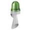 Combiné Feu fixe & trompe 108dB - Série 434 - 115-230VAC - Vert - Mural
