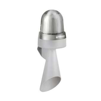 Combiné Feu fixe & trompe 108dB - Série 434 - 24VAC/DC - Blanc - Mural|-WRM43440075