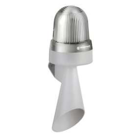 Combiné Fixe/flash/EVS trompe 108dB - Série 435 - 24VAC/DC - Blanc - Mural|-WRM43540075