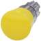 BOUTON POUSSOIR COUP POING, 40MM, JAUNE|Siemens Industries et Infrastructures-SIE3SU1050-1HB30-0AA0