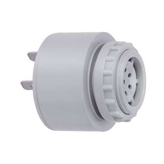 Buzzer électronique 90dB - Série 119 - Continu/pulsé - 48VAC/DC - Mont. encastré|-WRM11906826