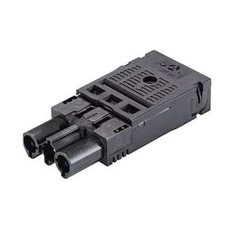 connecteur GST18i3 mâle à ressort Noir monté|Wieland-WIE92.734.0053.1