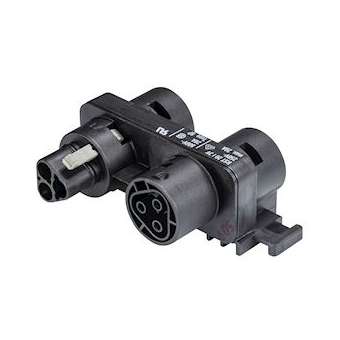 répartiteur RST20i3 1E/3S Noir|Wieland-WIE96.030.0153.1