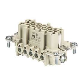 bloc contacts fembas bus 10 2,5 50 insert femelle|Wieland-WIE70.300.1040.0