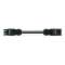 Cordon Mâle/Femelle 3G 2,5 HO5VVF Noir 5 m|Wago contact-WAG771-9993-007-501