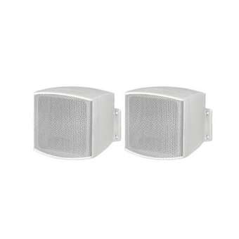Paire HP mural blanc 8 ohms - 20W max|Xeta premium-XET16108
