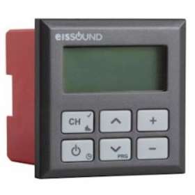 Unite de controle encastrable FM avec affichage digital - noir|Xeta premium-XET32851