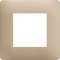 essensya Plaque 1 poste Sisal|Hager-HAGWE431