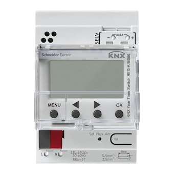 KNX horloge programmable annuelle|Schneider Electric-SCHMTN6606-0008