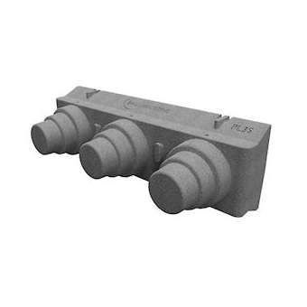 Plenum universel prêt-à-poser soufflage/reprise 3 sorties|Baillindustrie-BLLPL3S