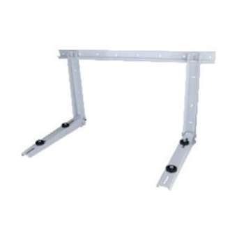 Kit support mural de climatisation 800 x 550 mm 70kg/bras en acier zingué blanc|Bizline-BIZ400189