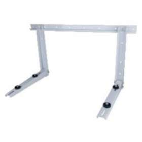 Kit support mural de climatisation 800 x 550 mm 70kg/bras en acier zingué blanc|Bizline-BIZ400189