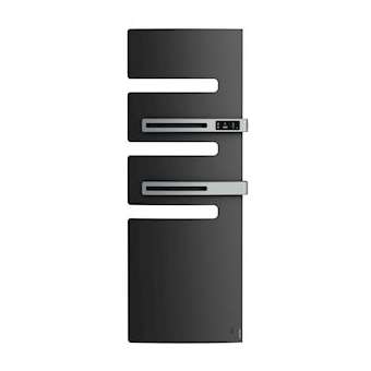 Radiateur sèche-serviettes connecté Serenis Premium mât gauche 1750W anthracite|Atlantic RECS-ATL850451