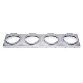 Bride B4 x 200 l/u - bride rep 4xd200 p/gain|Atlantic clim ventil-ELG809906