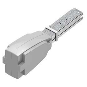 Bloc d'alimentation fin de ligne mâle + embout pour LBplus 6/8 conducteurs|Zucchini france-ZUCZU75221004