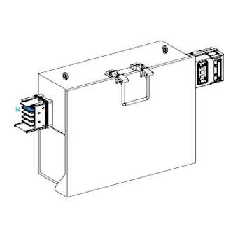 Canalis KSB - coffret de dérivation 630A pour fusible NF ou DIN - 3L+N+PE|Schneider Electric-SCHKSB630SE4