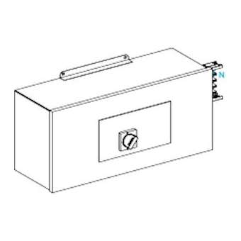 Canalis KSA - coffret d'alimentation 250A - 3PH+N+PE - montage à gauche disj.|Schneider Electric-SCHKSA400ABGD4