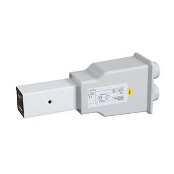 Canalis KBB - embout d'aliment. gauche & droite 40A blanc - 2x(3L+N)+PE - bus|Schneider Electric-SCHKBB40ABG44TW