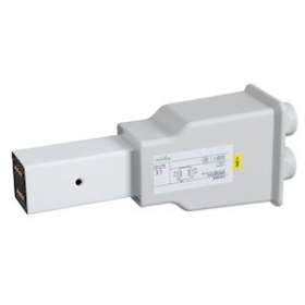 Canalis KBB - embout d'aliment. gauche & droite 40A blanc - 2x(3L+N)+PE - bus|Schneider Electric-SCHKBB40ABG44TW