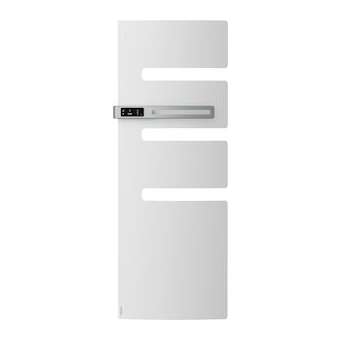 Radiateur sèche-serviettes Serenis mât gauche 750W Blanc Carat|Atlantic RECS-ATL850558