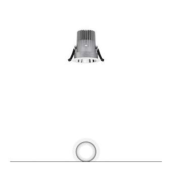 Panos Evo R68 10W Led840 Fl-Al Wh|Zumtobel-ZUM60815063