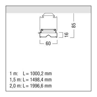 Tecton C Led10000-840 L2000 Wb Lde Bk|Zumtobel-ZUM42186336