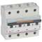 Disjoncteur DX³ 25kA arrivée haute/départ bas vis 4P 63A -courbe D - 6 mod|Legrand-LEG409852