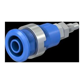 Douille 4 mm de sécurité bleu|Staubli-TTT49704323