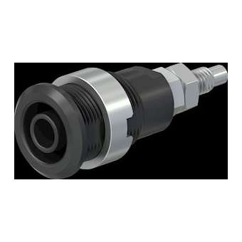 Douille 4 mm de sécurité noir|Staubli-TTT49704321