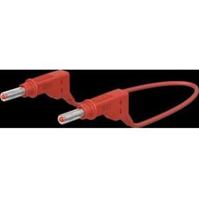 Cordons de mesure 4 mm 50 cm rouge|Staubli-TTT66940705022