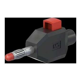 Fiche 4 mm à raccordement rapide noir|Staubli-TTT22300621