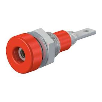 Douille 2 mm rouge|Staubli-TTT23006022