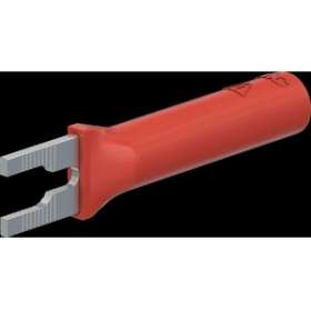 Adaptateur 4 mm rouge|Staubli-TTT23048022