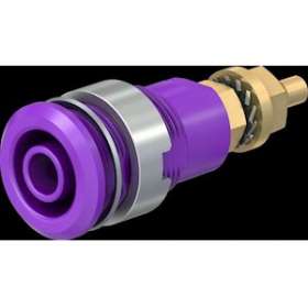 Douille 4 mm de sécurité violet|Staubli-TTT23302026