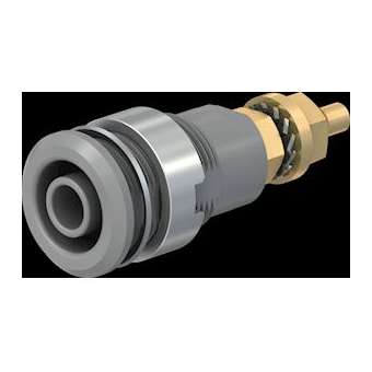 Douille 4 mm de sécurité gris|Staubli-TTT23302028