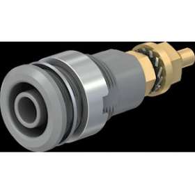 Douille 4 mm de sécurité gris|Staubli-TTT23302028