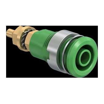 Douille 4 mm de sécurité vert|Staubli-TTT23302025