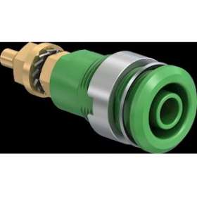 Douille 4 mm de sécurité vert|Staubli-TTT23302025